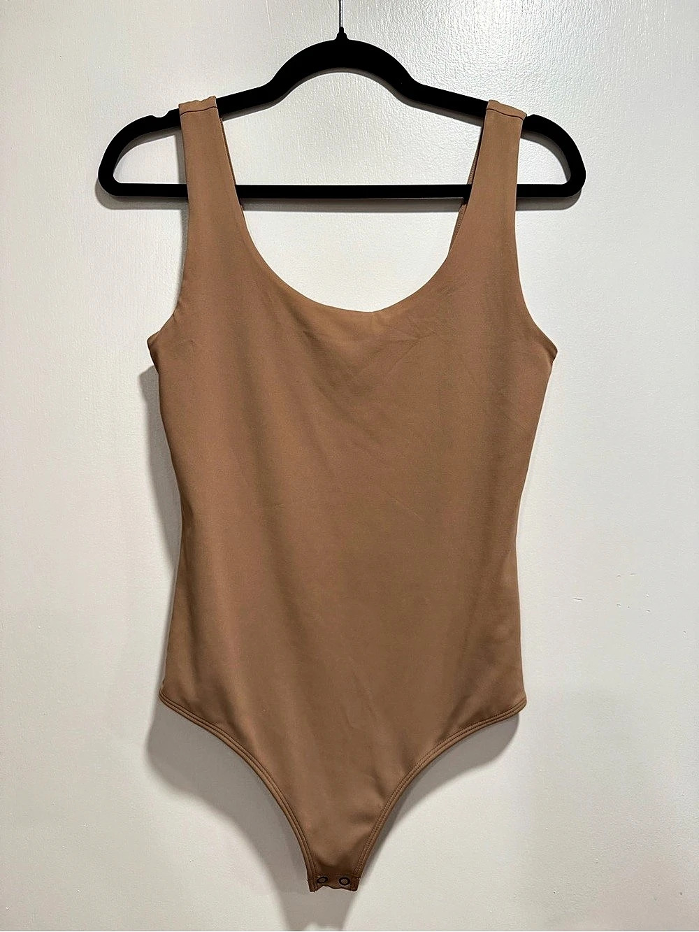 Brown Scoop Neck Bodysuit Like New